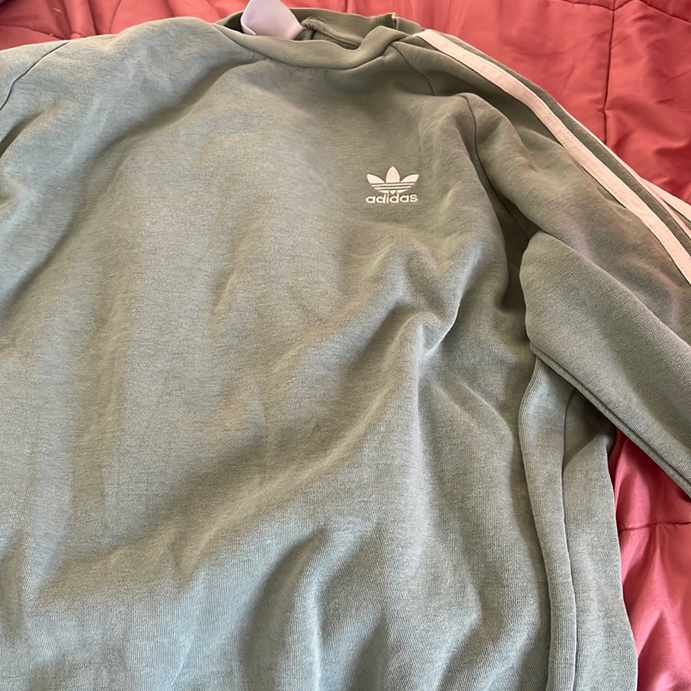 teal Adidas Sweatshirt